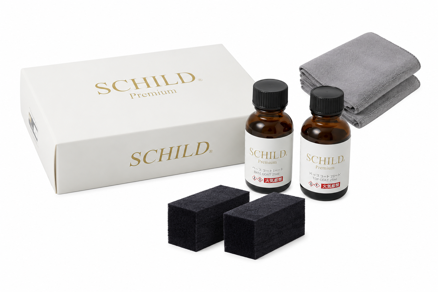 SCHILD®Premium ウルトラガード（ベース＆トップ各25ml） – ガラスカー