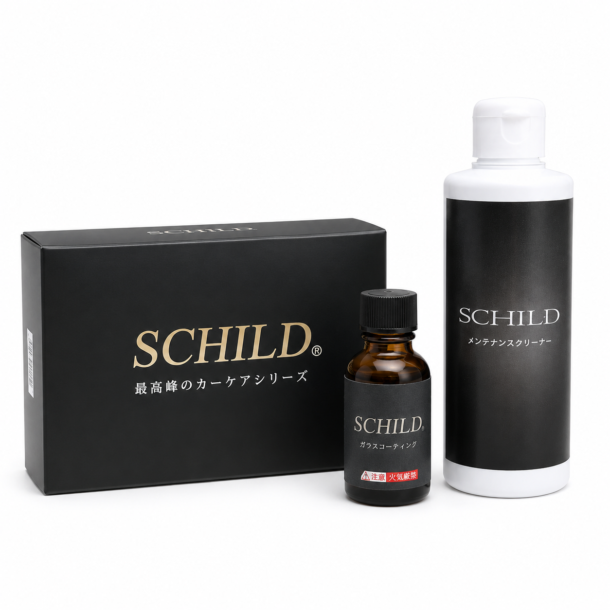 SCHILD® 親水ガラスコーティング剤25ml＋メンテナンスクリーナー190ml