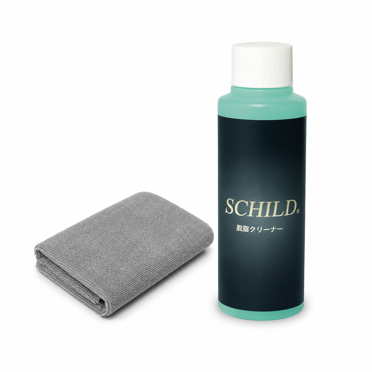 SCHILD® 脱脂クリーナー100ml＋マイクロファイバークロス – ガラスカー
